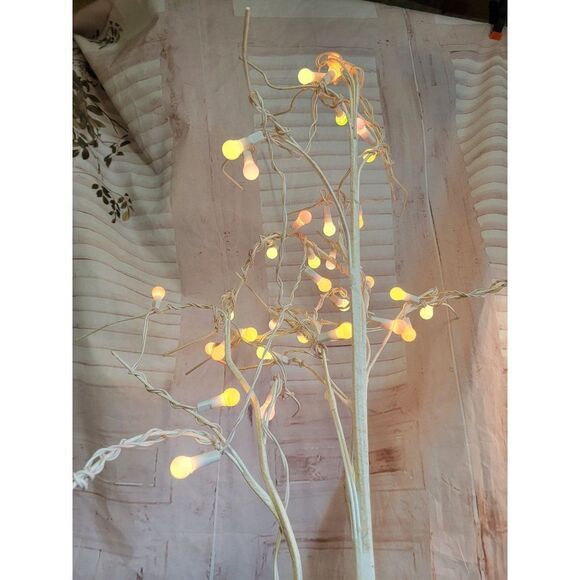 Silvestri light up tree white pastel easter decor figure - Picture 2 of 7